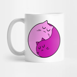 Yin Yang cats Mug